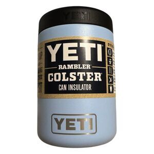 Yeti Rambler Colster 12 oz. Can Insulator for Standard Size Cans, Sky Blue NEW